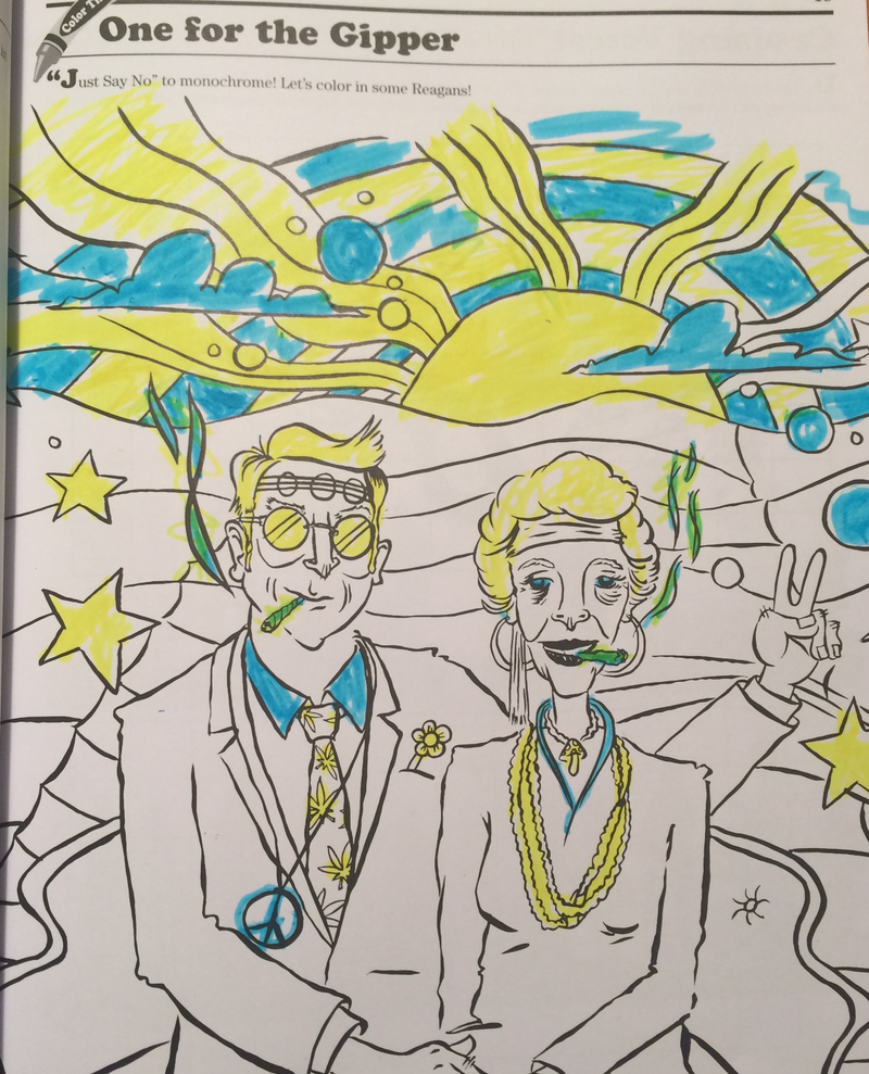 Illustration for article titled Weed Activity Books Are Pretty Trippy, Man